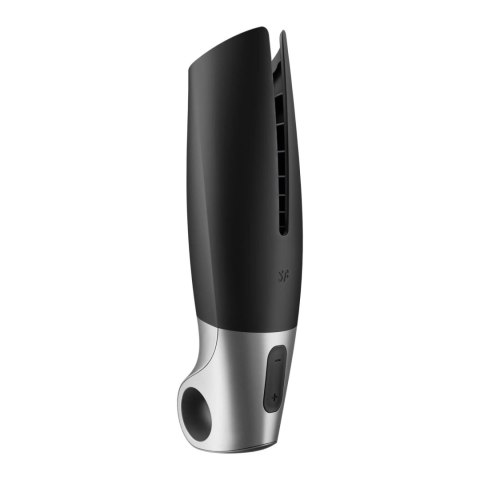 Satisfyer Power Masturbator black silver Masturbator wibrujący sterowany smartphonem Satisfyer Power Masturbator black silver Masturbator wibrujący sterowany smartphonem