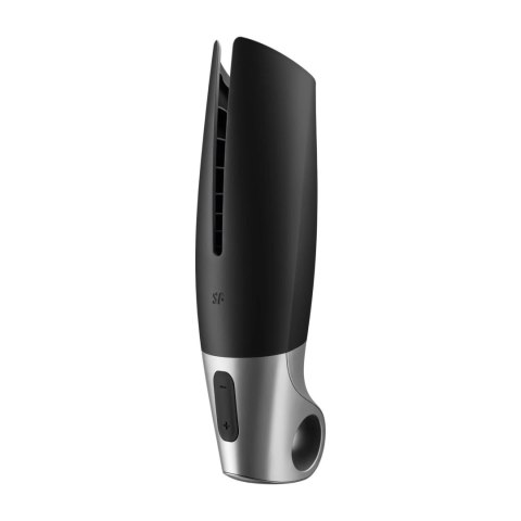 Satisfyer Power Masturbator black silver Masturbator wibrujący sterowany smartphonem Satisfyer Power Masturbator black silver Masturbator wibrujący sterowany smartphonem